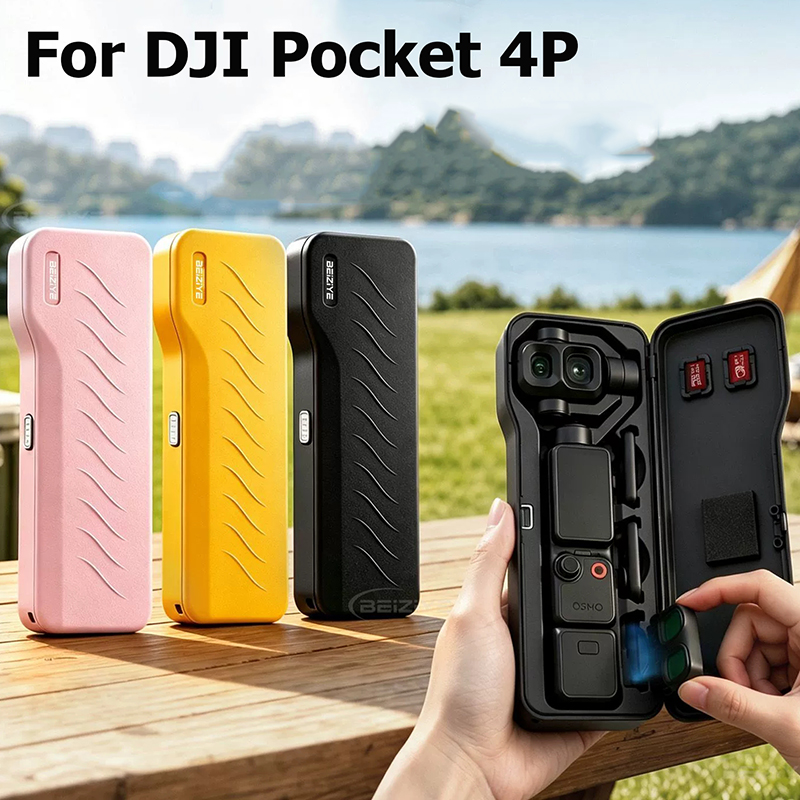 DJI Osmo Pocket 4P用保護カバー、収納ボック - Drone Gimbal Case のレビューと価格