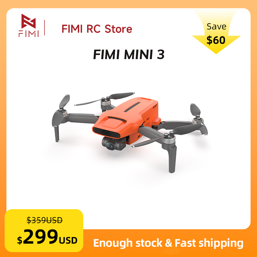 FIMI MINI 3 カメラドローン 4K 60fps 9 - Drone Gimbal Case のレビューと価格